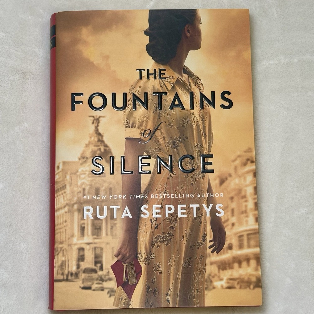 The Fountains of Silence by Ruta Sepetys NYT Bestsellingโ Hardcover Book Read